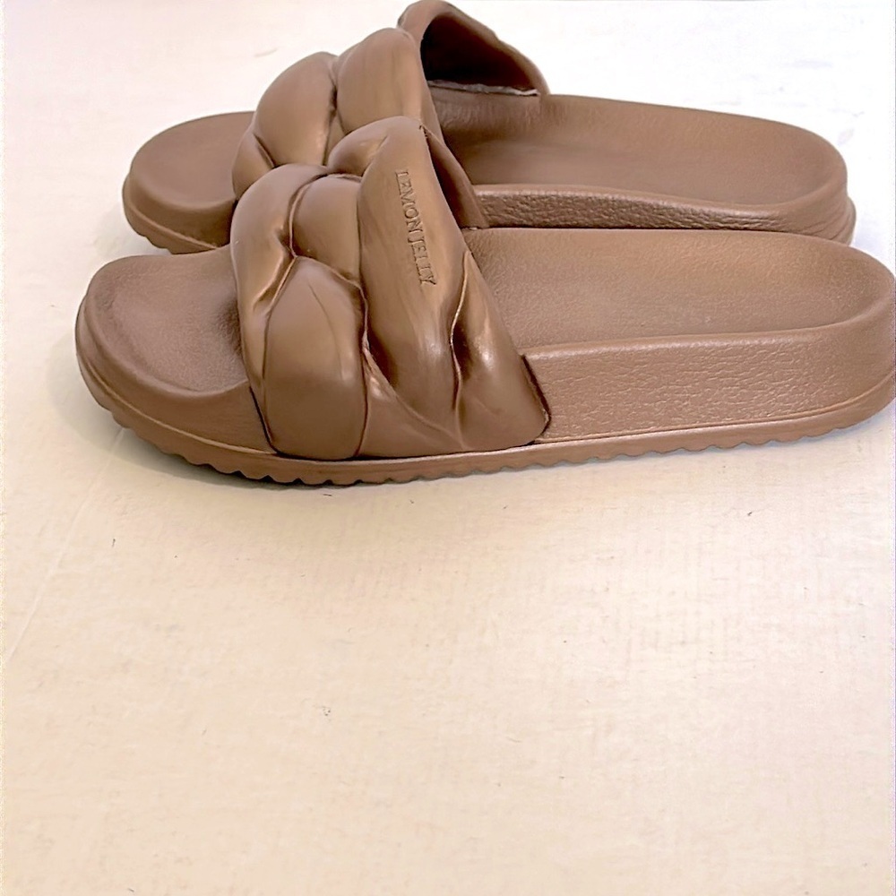 Lemon Jelly Women Slides - Bronze 7 out 37 - Picture 4 of 14